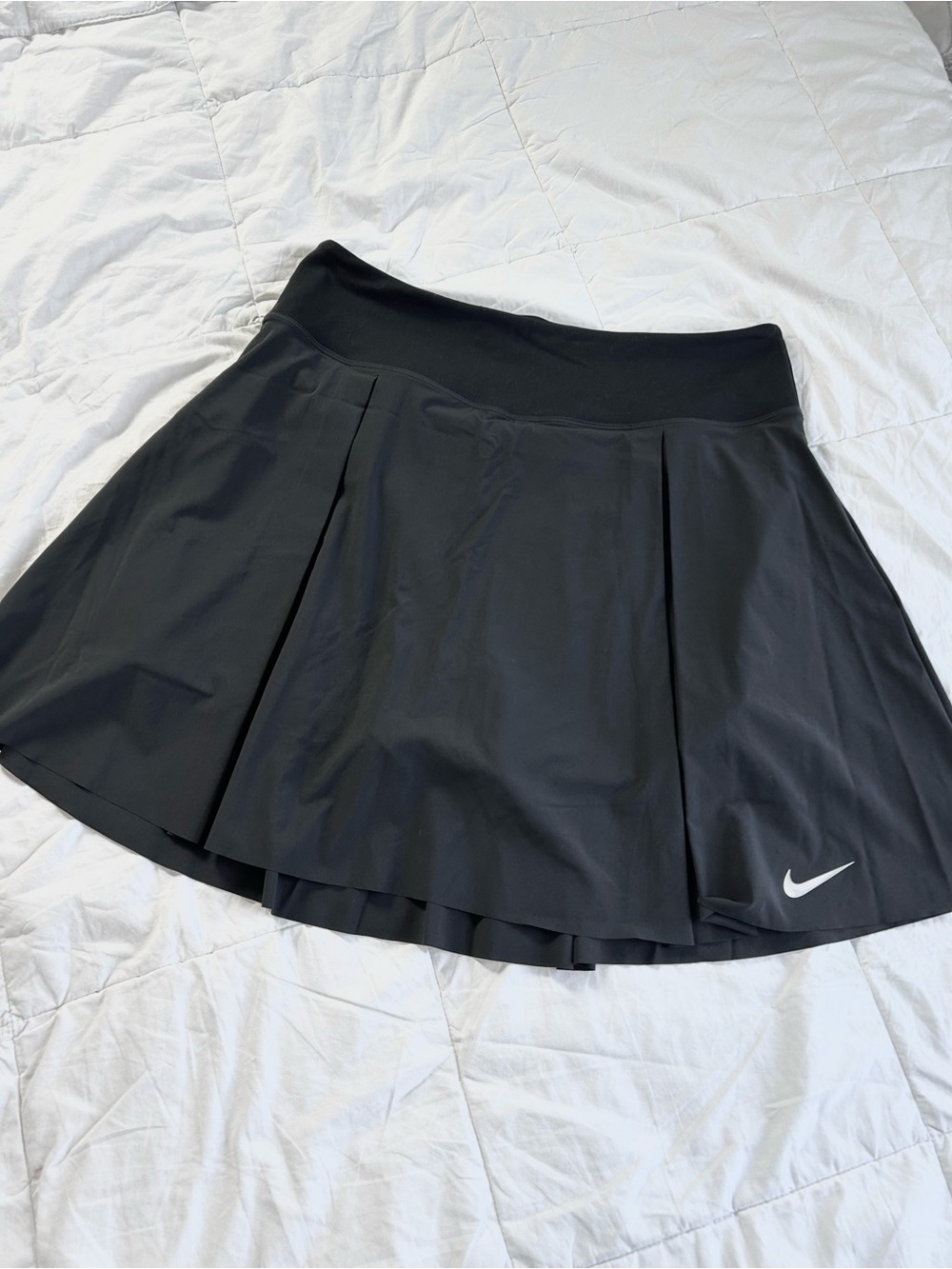 Nike Black Pleated Athletic Tennis Skirt